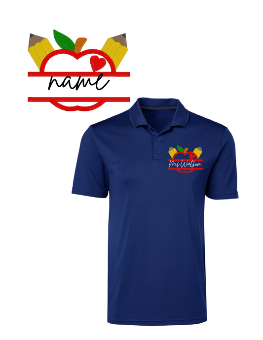 Embroidered Polo-Teacher