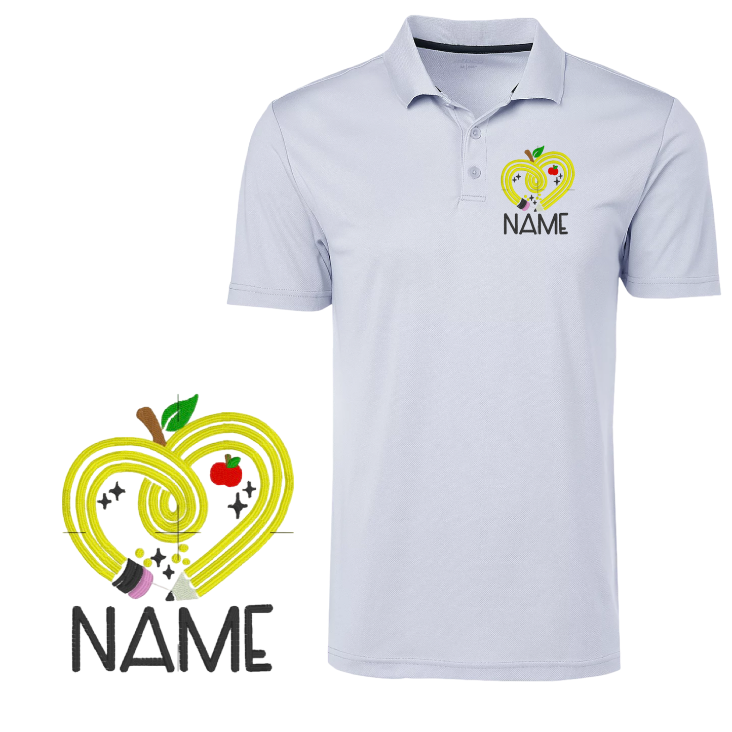 Embroidered Polo-Teacher6