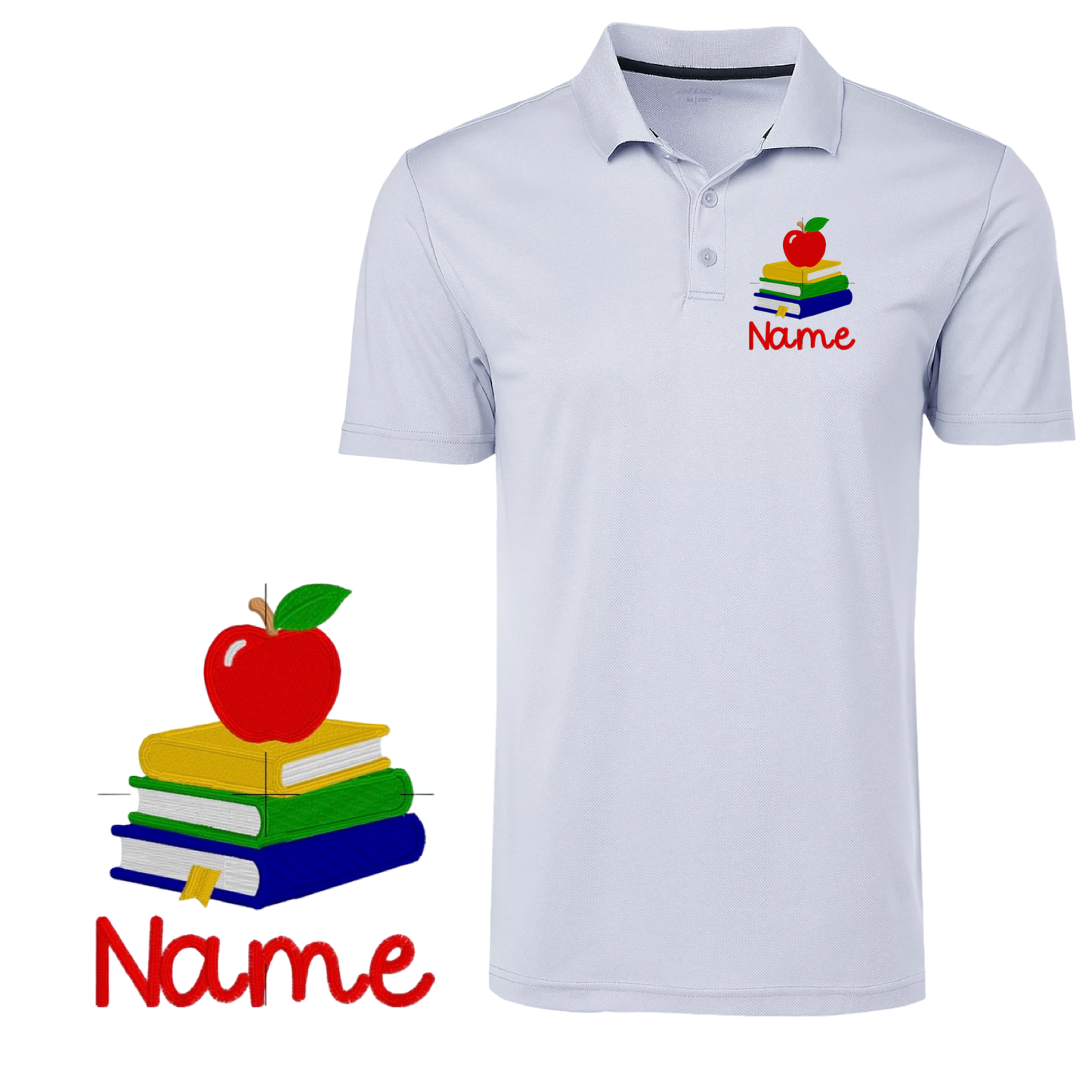 Embroidered Polo-Teacher5