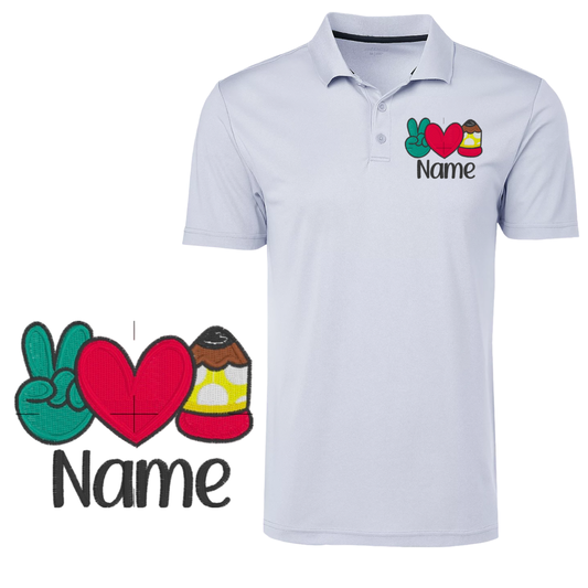 Embroidered Polo-Teacher4