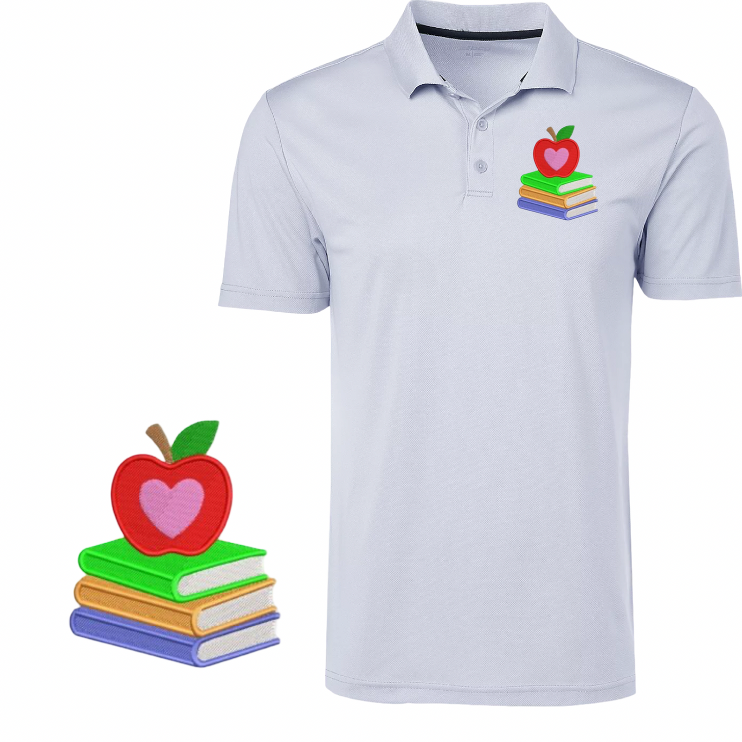 Embroidered Polo-Teacher2