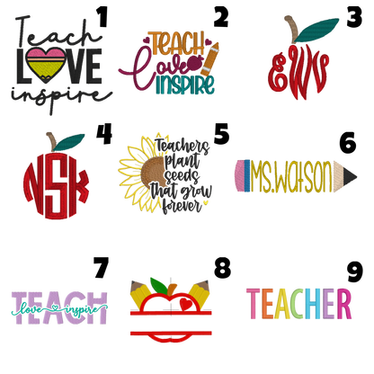 Embroidered Polo-Teacher